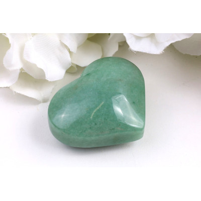 Srdce ze zeleného aventurínu č.1568 | Levné Minerály