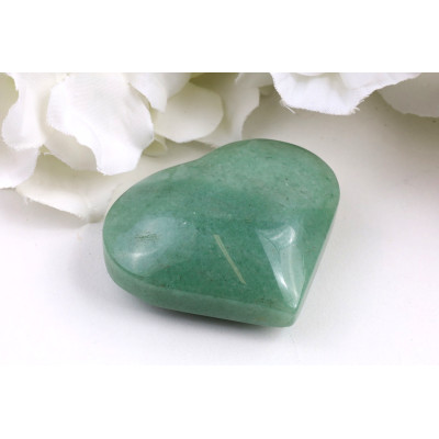 Srdce ze zeleného aventurínu č. 1569 | Levné Minerály
