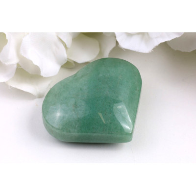 Srdce ze zeleného aventurínu č. 1569 | Levné Minerály
