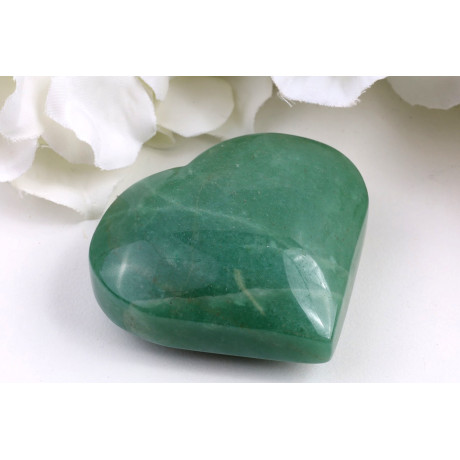 Srdce ze zeleného aventurínu č.1570 | Levné Minerály