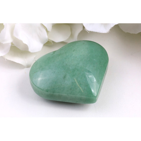 Srdce ze zeleného aventurínu č. 1571 | Levné Minerály