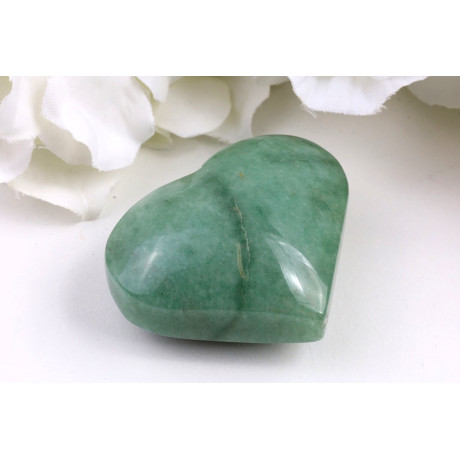 Srdce ze zeleného aventurínu č. 1572 | Levné Minerály