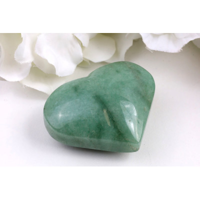 Srdce ze zeleného aventurínu č. 1572 | Levné Minerály