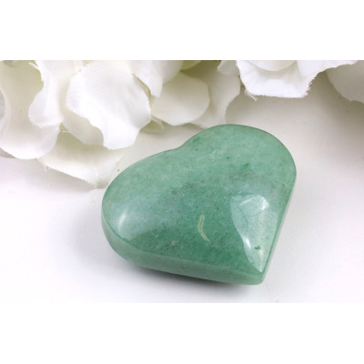 Srdce ze zeleného aventurínu č. 1575 | Levné Minerály