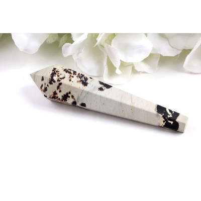 Hůlka obrázkový jaspis 105mm | Levné minerály