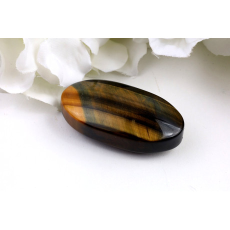 Hmatka z tygřího oka č.1581 | Levné Minerály