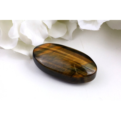 Hmatka z tygřího oka č.1581 | Levné Minerály