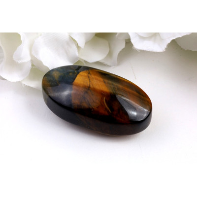 Hmatka z tygřího oka č. 1582 | Levné Minerály
