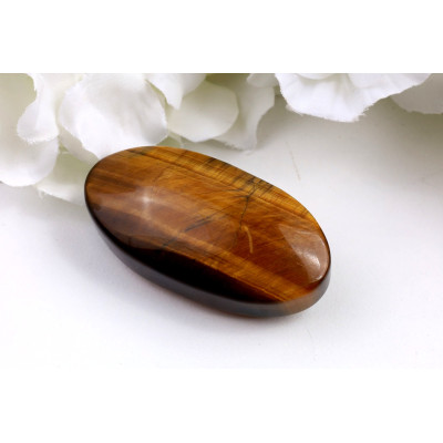 Hmatka z tygřího oka č.1584 | Levné Minerály