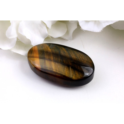 Hmatka z tygřího oka č. 1588 | Levné Minerály