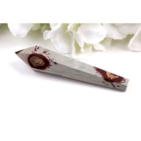 Hůlka obrázkový jaspis 106x25mm | Levné minerály