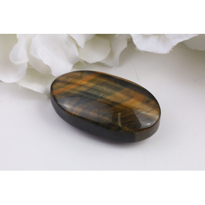 Hmatka z tygřího oka č. 1588 | Levné Minerály