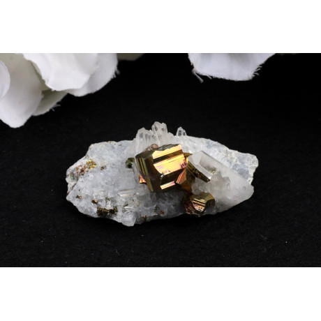 Duhový Pyrit křišťál č. 1605 | Levné Minerály