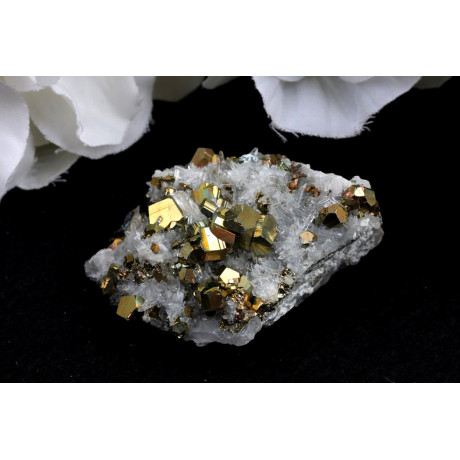 Duhový Pyrit křišťál č. 1606 | Levné Minerály