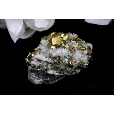 Duhový Pyrit křišťál č. 1606 | Levné Minerály