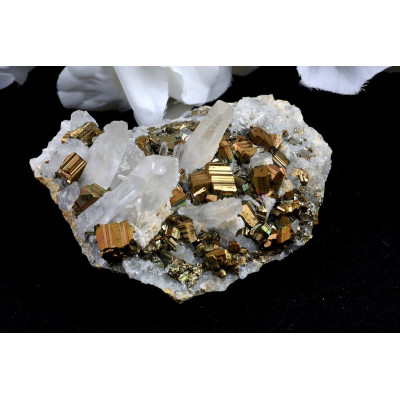 Duhový Pyrit křišťál č.1607 | Levné Minerály