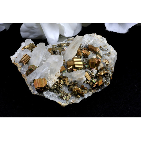 Duhový Pyrit křišťál č.1607 | Levné Minerály