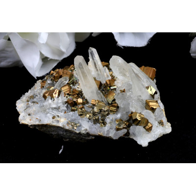 Duhový Pyrit křišťál č.1607 | Levné Minerály