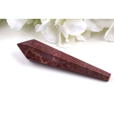 Obrázkový jaspis špice 109mm - masáže a energie