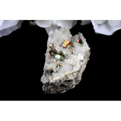 Duhový Pyrit křišťál č. 1609 | Levné Minerály