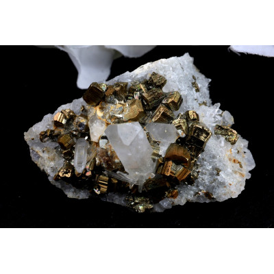 Duhový Pyrit křišťál č. 1614 | Levné Minerály