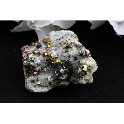 Duhový Pyrit křišťál č. 1617 | Levné Minerály