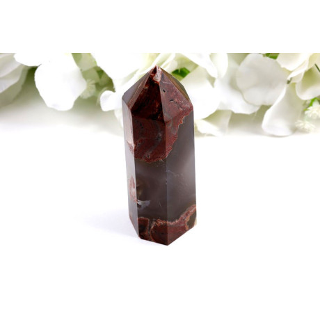 Obelisk fotbalový achát 85x31 mm - Madagaskar | Minerály