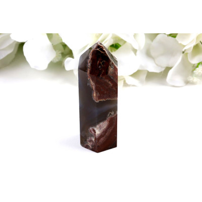 Obelisk fotbalový achát 86x29 mm - Madagaskar | Minerály