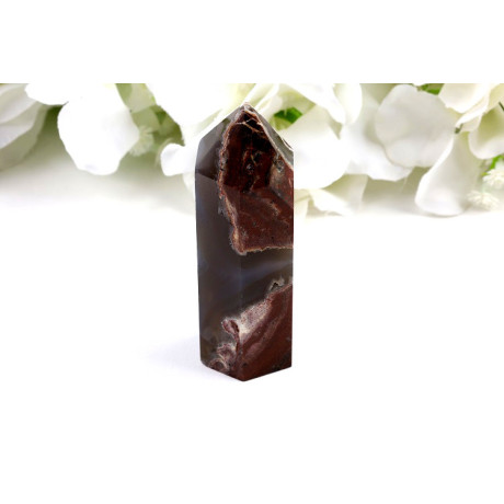 Obelisk fotbalový achát 86x29 mm - Madagaskar | Minerály