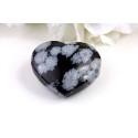 Srdce vločkový obsidián č. 194 - 56x50x25 mm | Levné Minerály