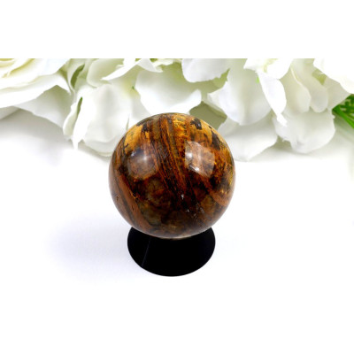 Pietersit koule 45mm (132g) - přírodní kámen z Brazílie