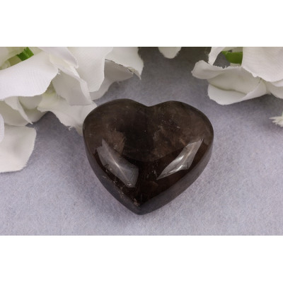 Citrínové srdce 44x47mm | Kámen lásky a prosperity