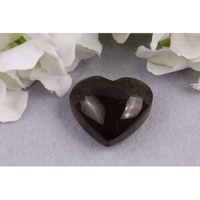 Citrínové srdce 38x44mm | Brazílie | Kámen prosperity