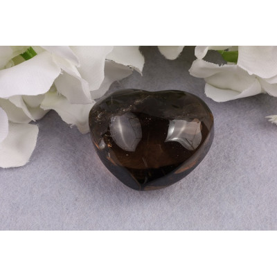 Citrínové srdce 77g - brazilský citrín | Levné minerály