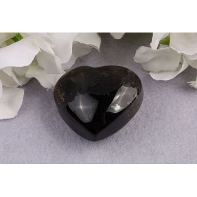 Citrínové srdce 72g - Brazílie | Kámen prosperity