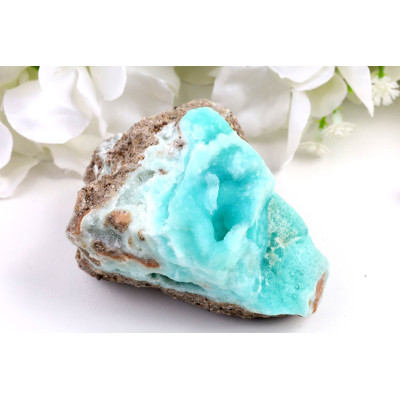 Modrý aragonit z Afghánistánu 263g | Levné minerály