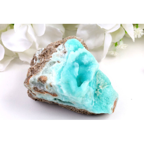 Modrý aragonit z Afghánistánu 263g | Levné minerály