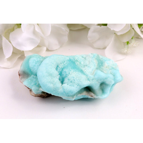 Modrý aragonit 88x42x32mm - Afghánistán | 153g