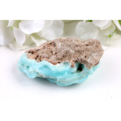 Modrý aragonit 88x42x32mm - Afghánistán | 153g