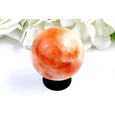 Koule Ohnivý křemen 58mm - Brazilská energie | 267g