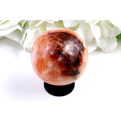 Koule Ohnivý křemen 58mm - Brazilská energie | 267g