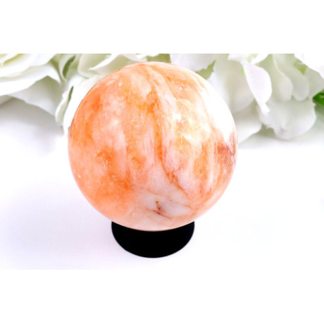 Koule Ohnivý křemen 62mm (336g) | Leštěný kámen
