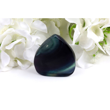 Duhový fluorit špice 65mm Brazílie - Přírodní minerál