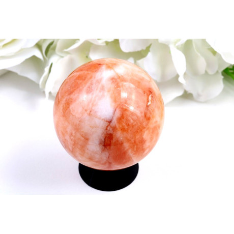 Koule Ohnivý křemen 57 mm – exotická energie z Brazílie